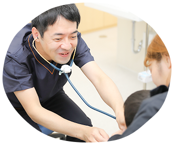 小児科専門医の診察